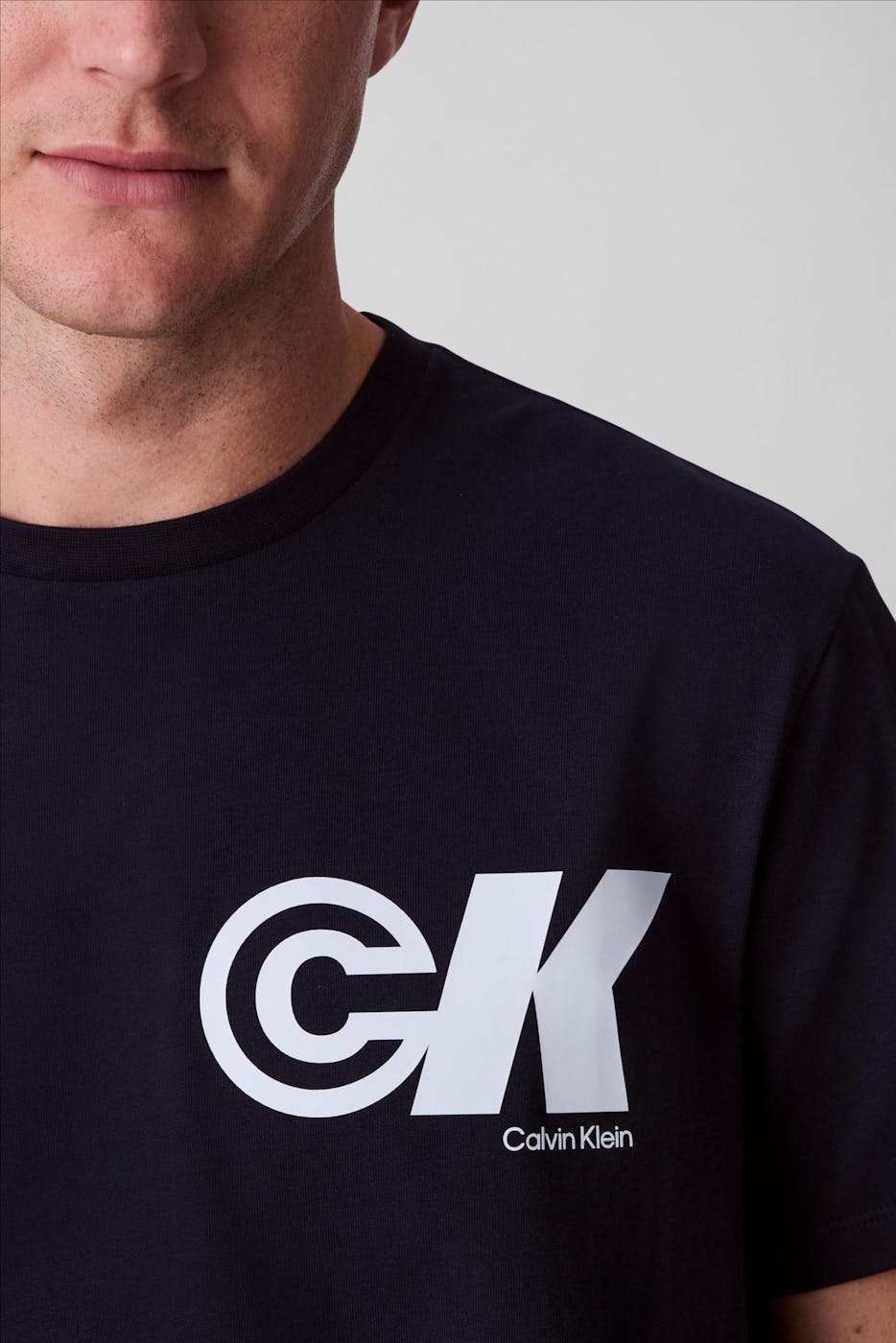 Calvin Klein Jeans - Donkerblauwe Sport Graphic Logo T-shirt