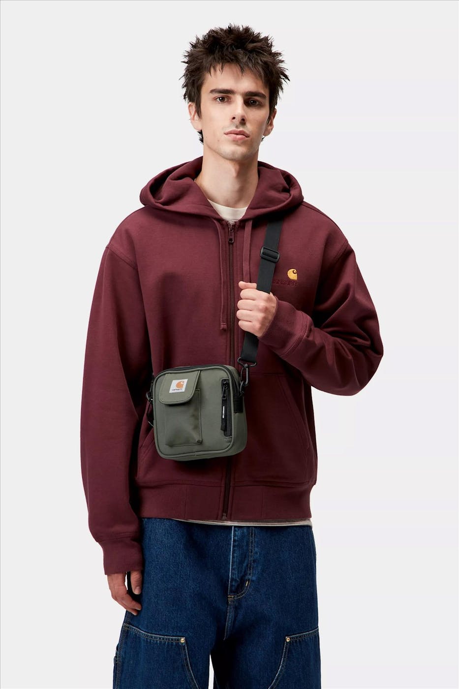 Carhartt WIP - Kaki Small Essentials bag