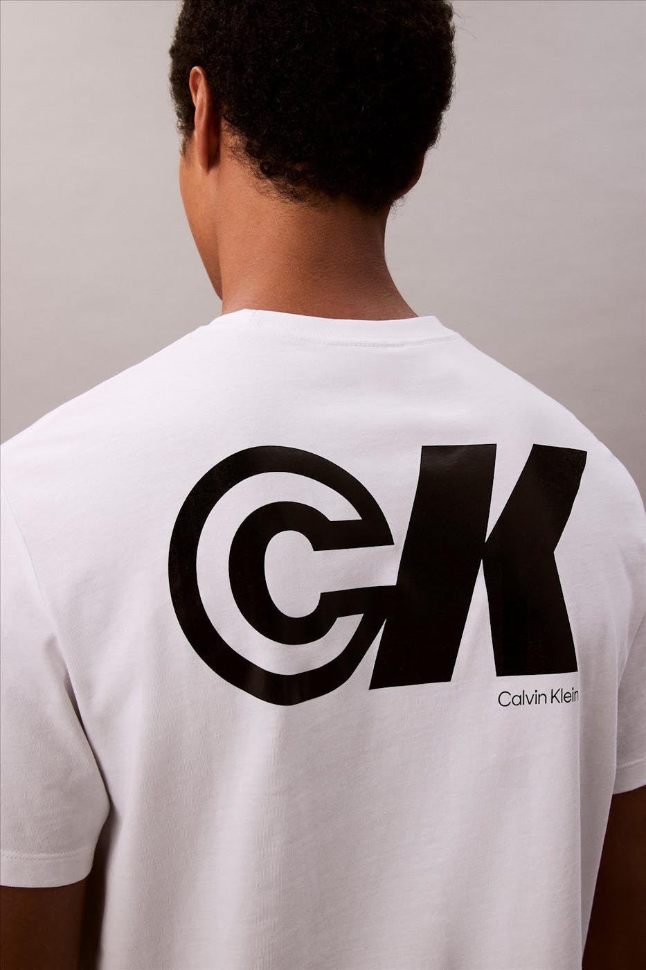 Calvin Klein Jeans - Witte Sport Graphic Logo T-shirt
