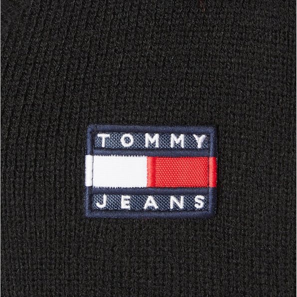 Tommy Jeans - Zwarte Badge cardigan