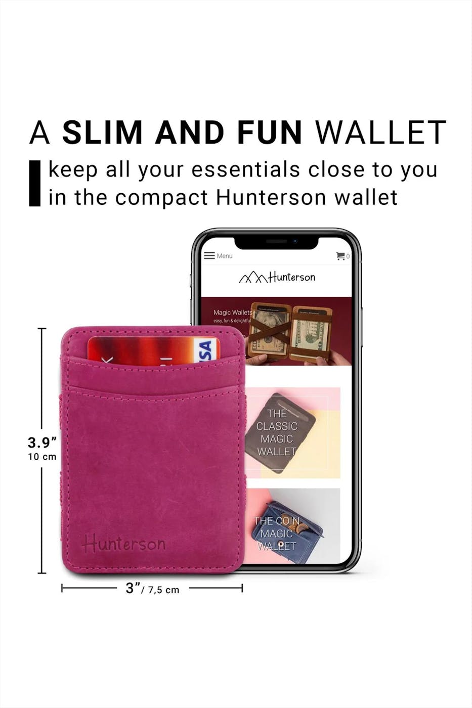 Hunterson - Fuchsia Magic Wallet