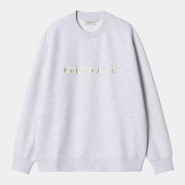 Carhartt WIP - Lichtgrijze Carhartt sweater