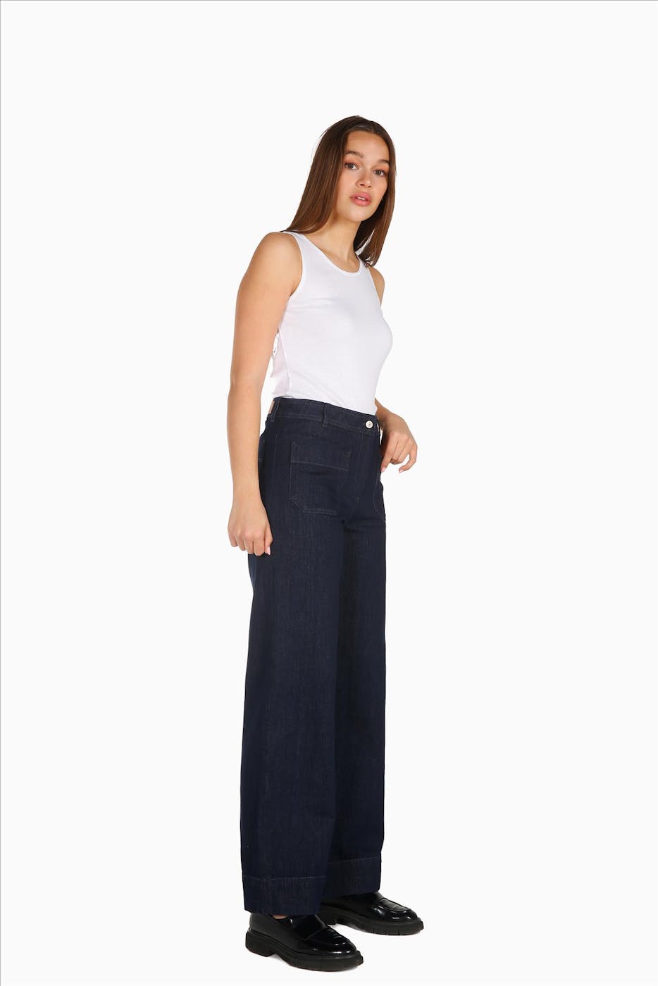 Lee Cooper - Donkerblauwe Eiffel jeans