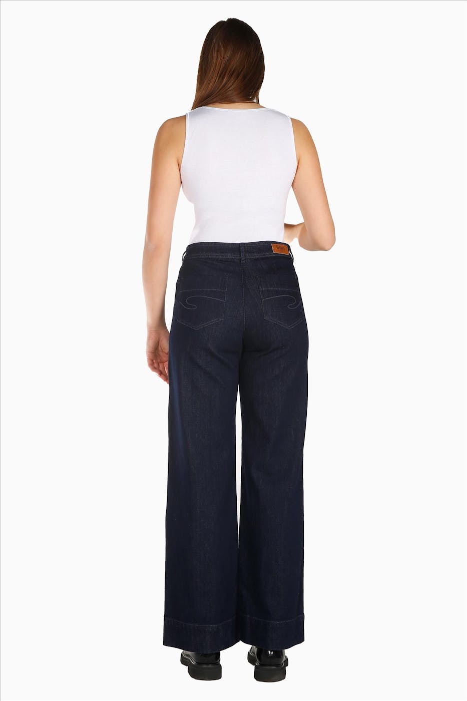 Lee Cooper - Donkerblauwe Eiffel jeans