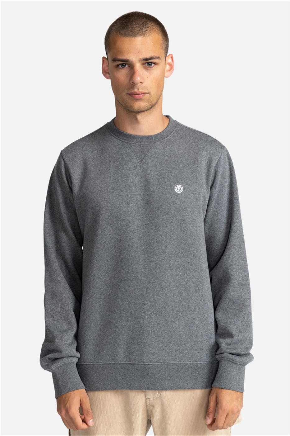 Element - Grijze Cornell Classic Crew sweater