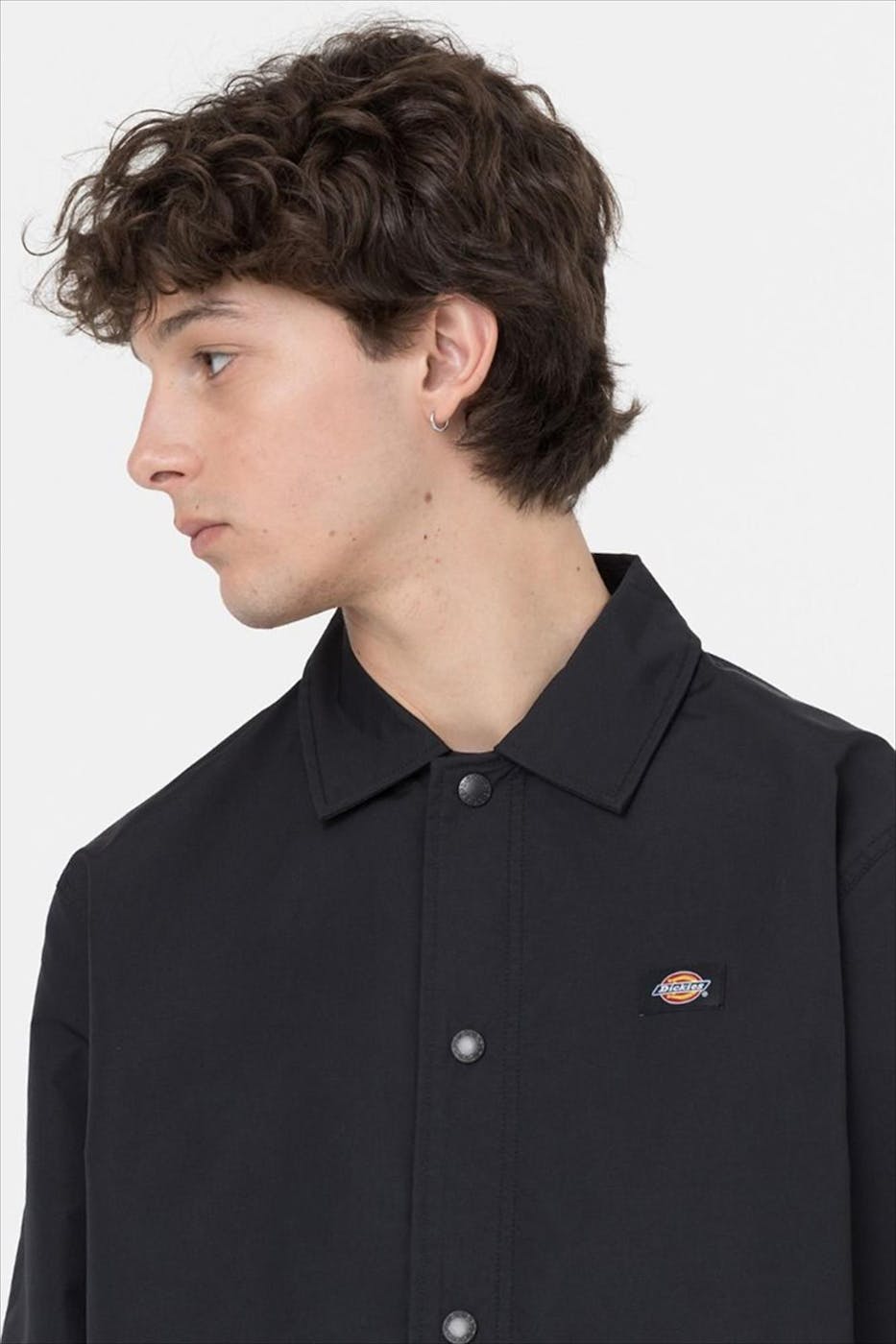 Dickies - Zwarte Oakport Coach jas