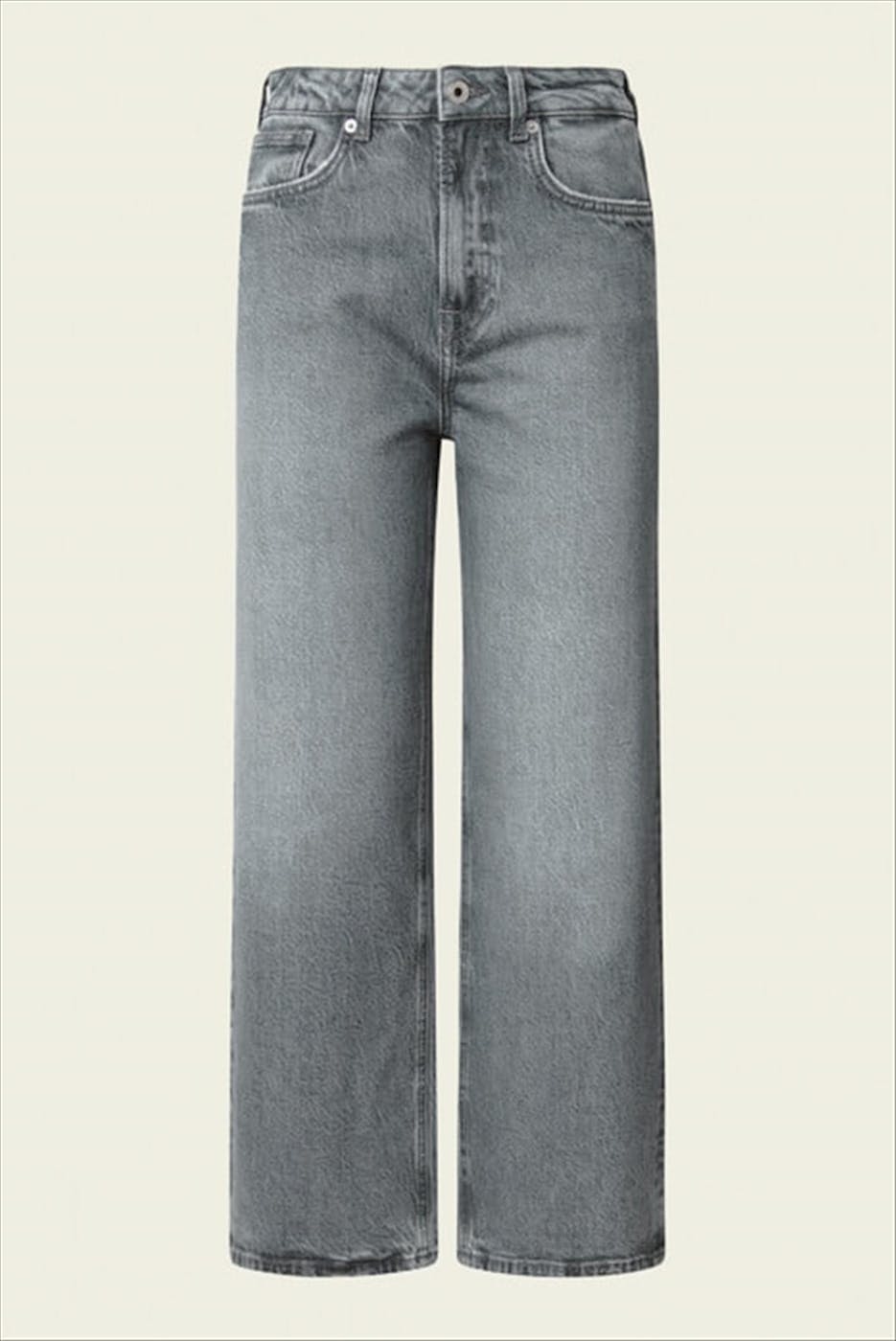 Pepe Jeans London - Grijze Lexa straight jeans