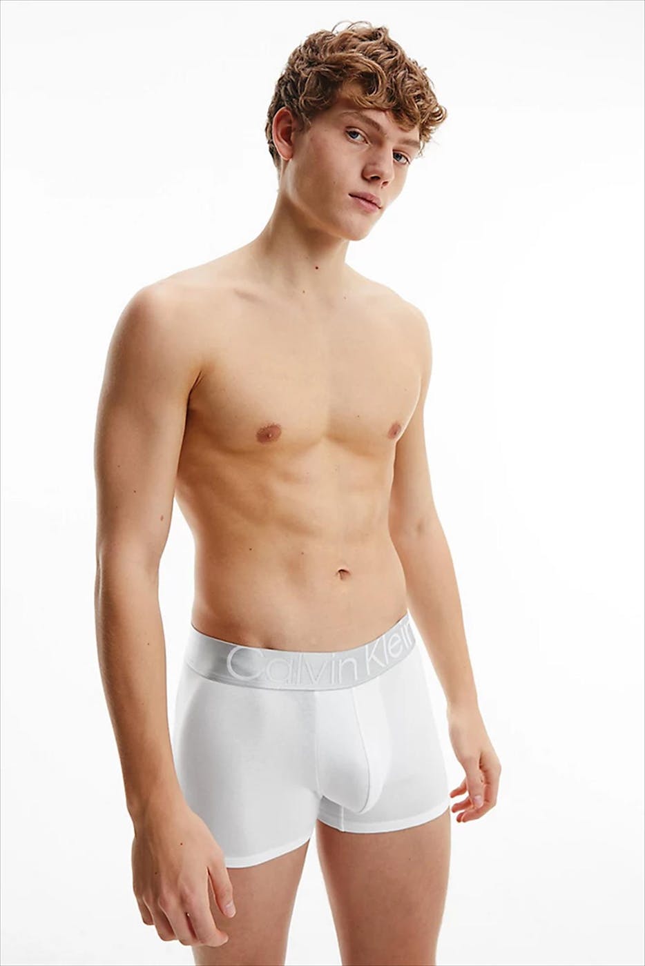 Calvin Klein Underwear - Zwart-grijs-witte Trunk 3-pack boxershorts