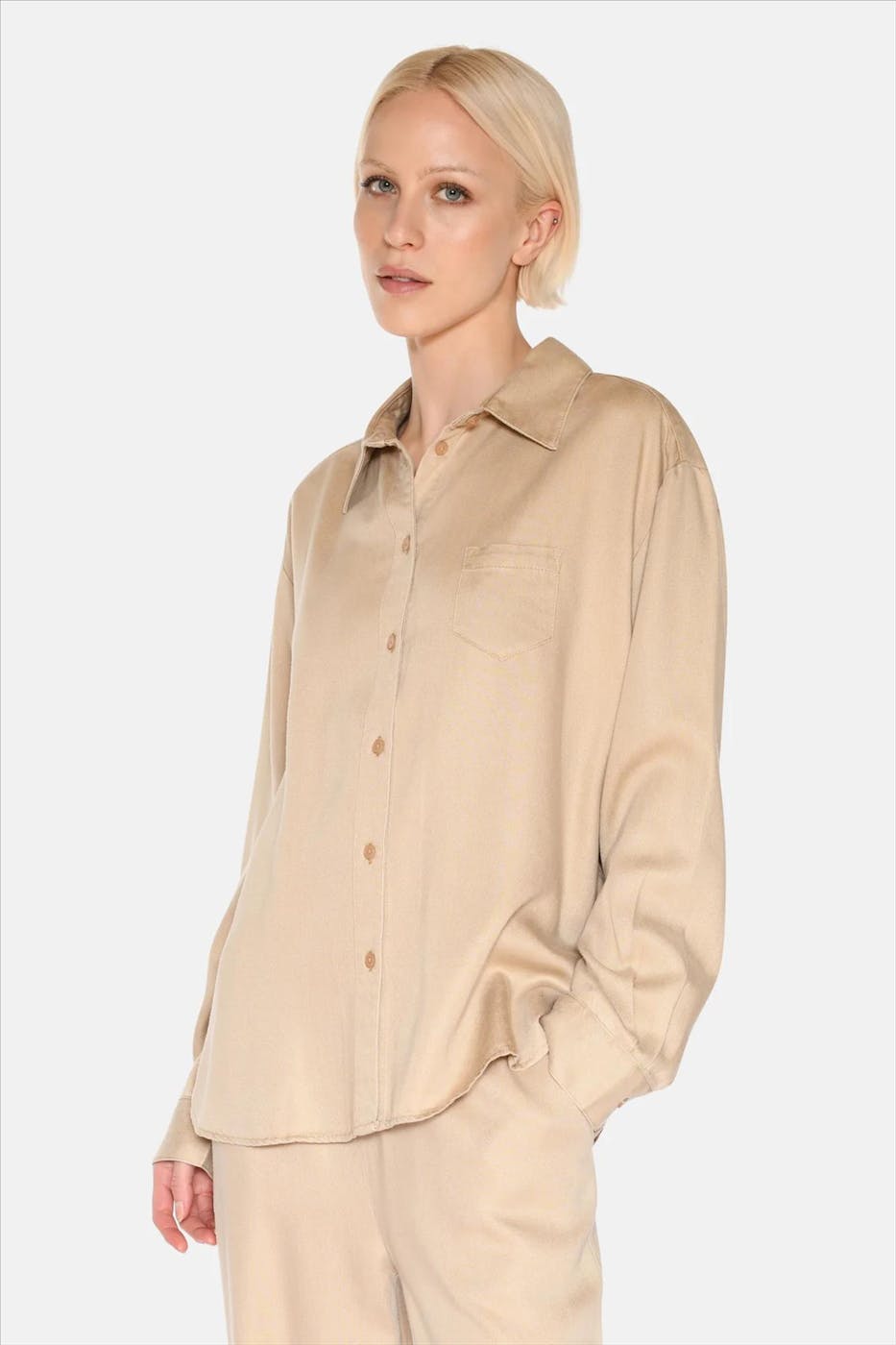 Minimum - Beige Fern blouse