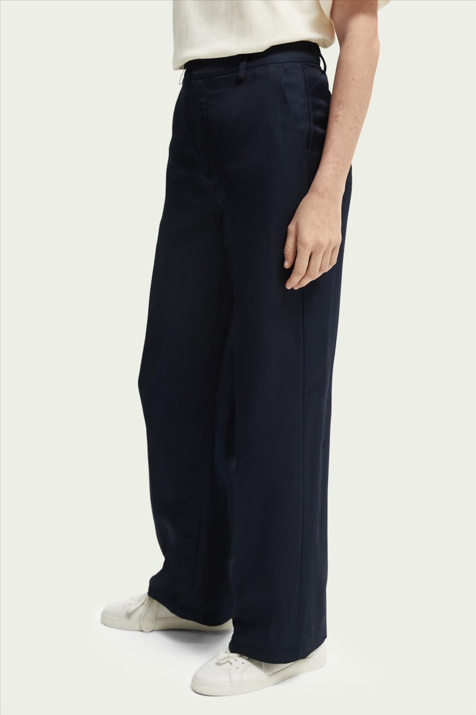 Scotch & Soda - Donkerblauwe Edie broek