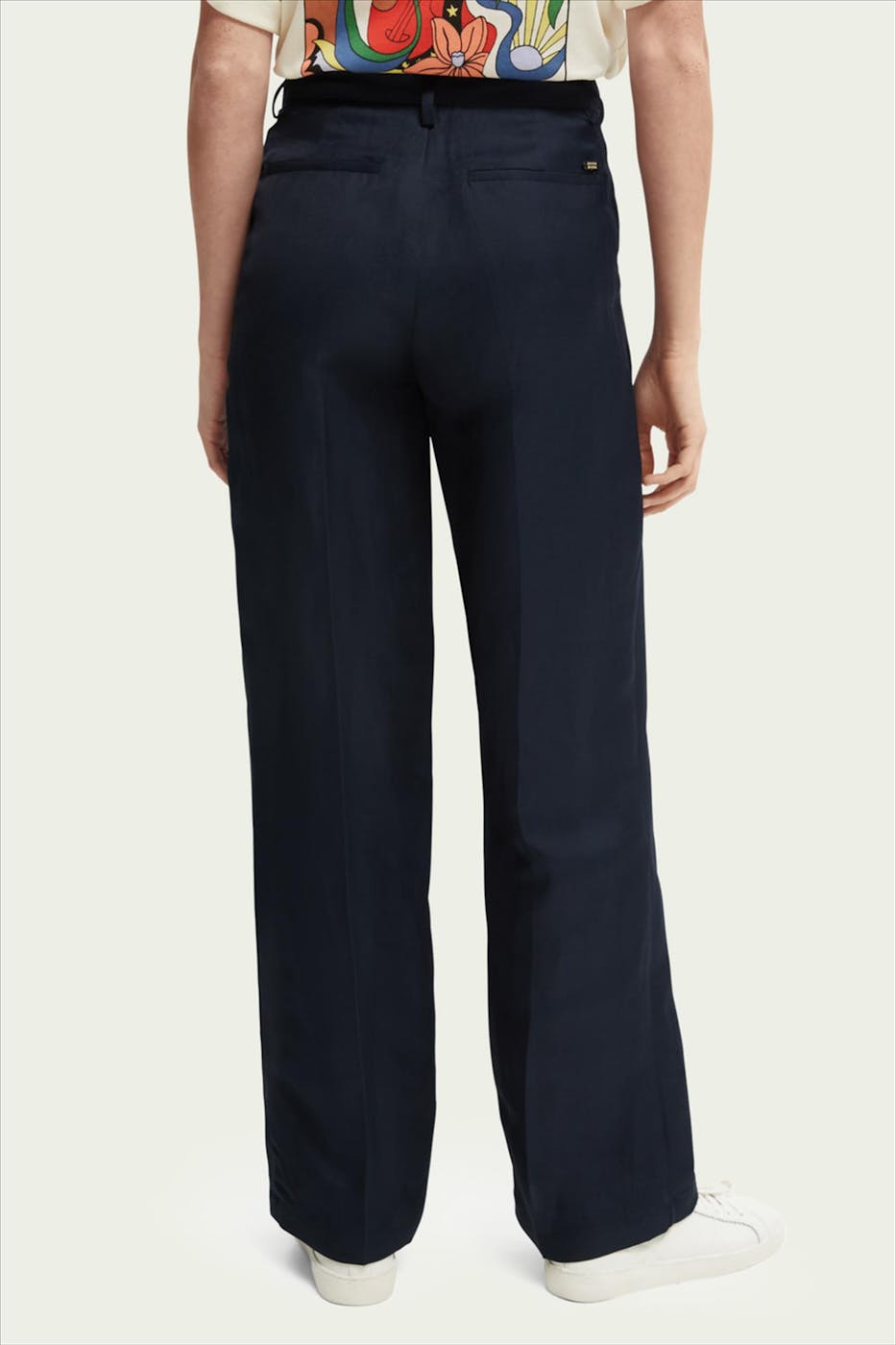 Scotch & Soda - Donkerblauwe Edie broek