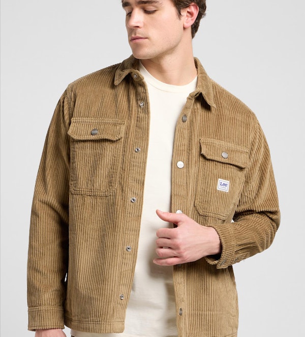 Lee - Beige Workwear overhemd