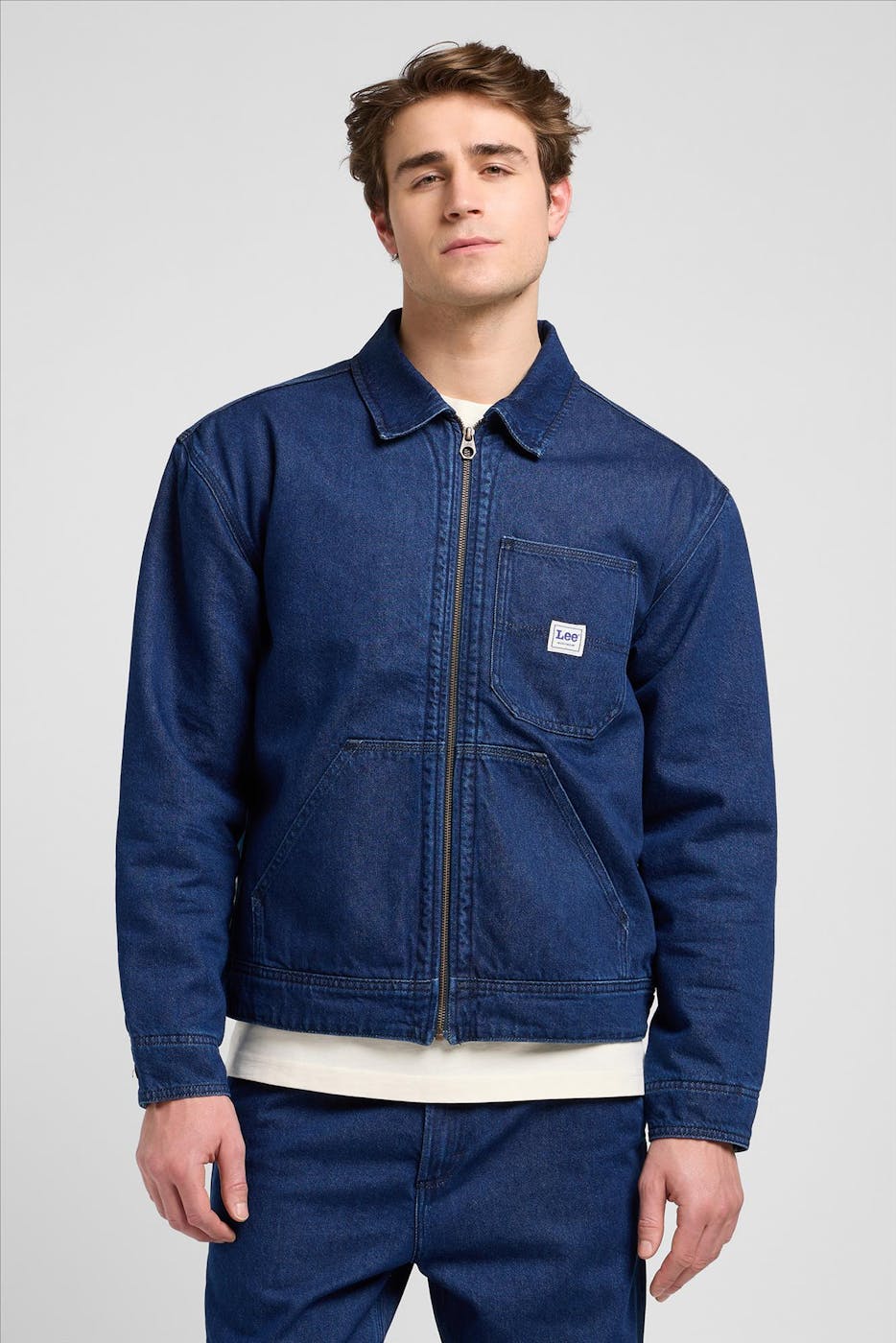 Lee - Donkerblauwe 91W Workwear jacket