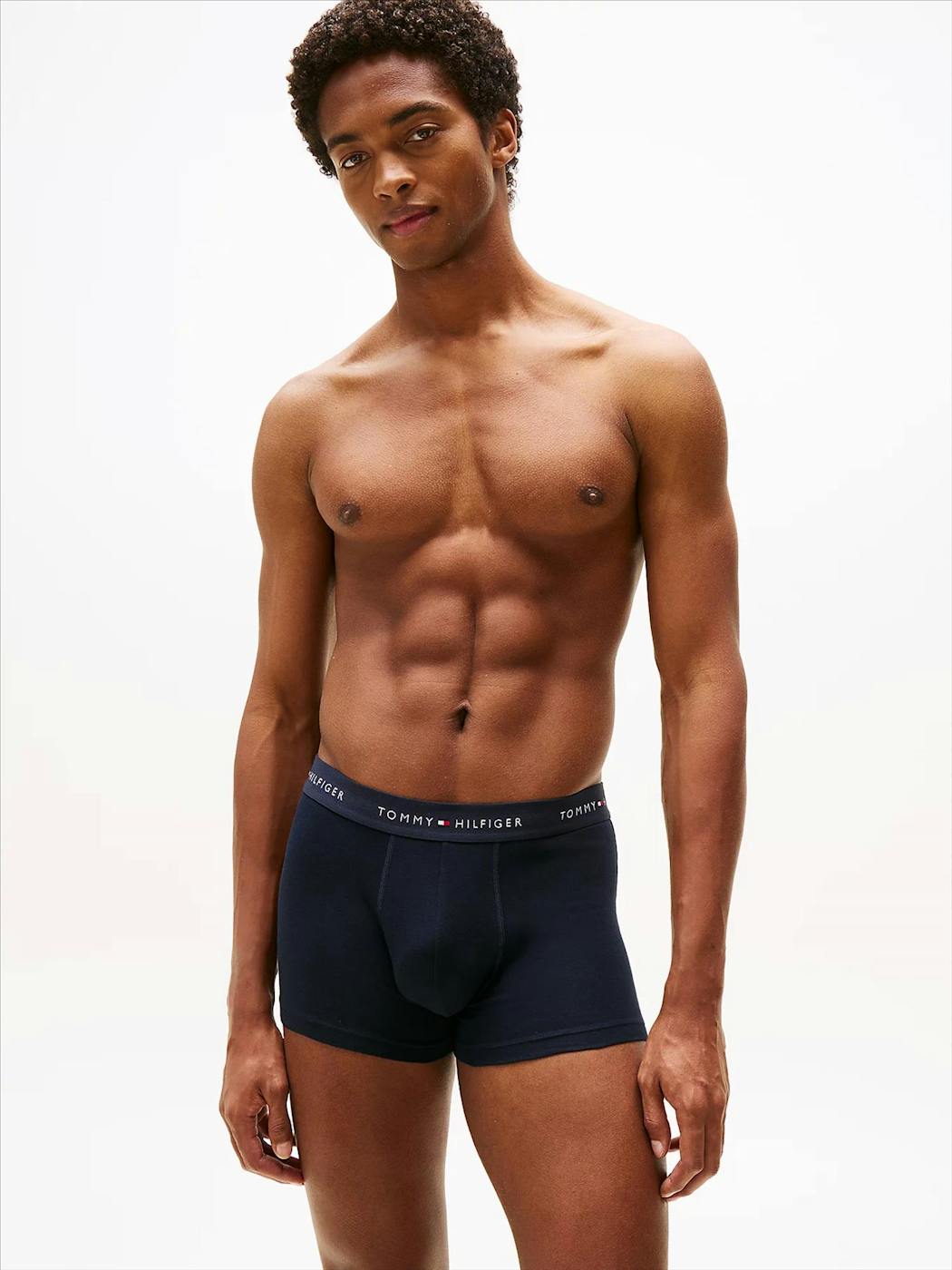 Tommy Hilfiger Underwear - Donkerblauwe 3-pack trunk boxershorts