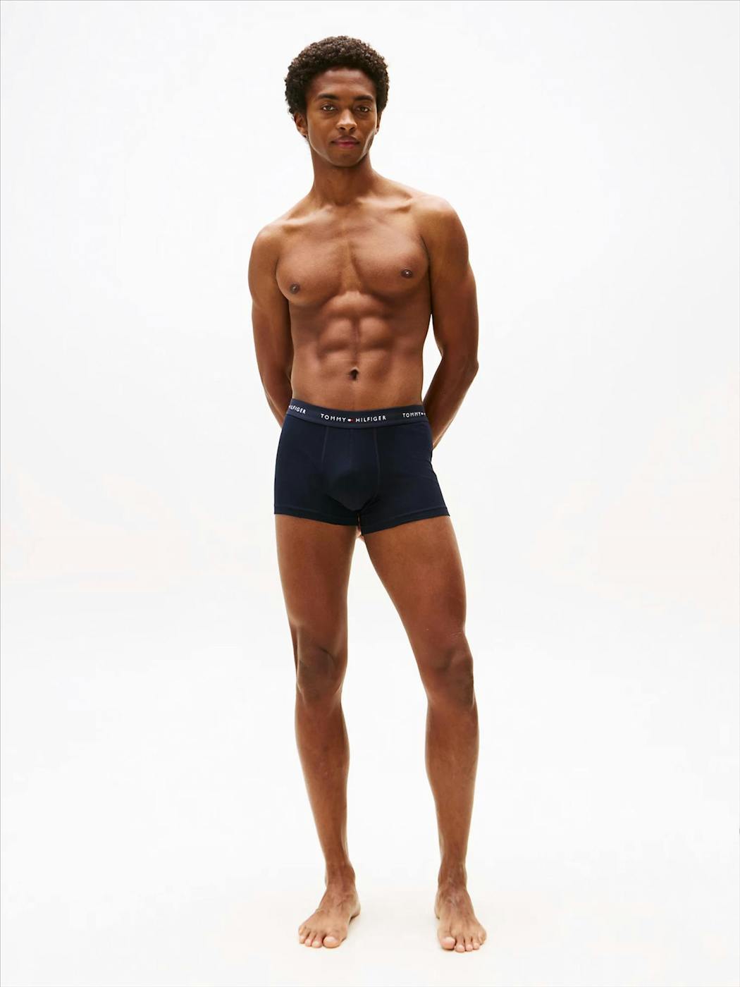 Tommy Hilfiger Underwear - Donkerblauwe 3-pack trunk boxershorts