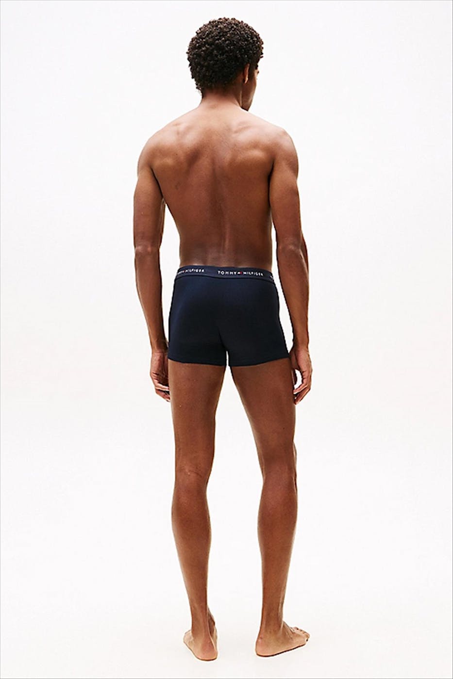 Tommy Hilfiger Underwear - Donkerblauwe 3-pack trunk boxershorts