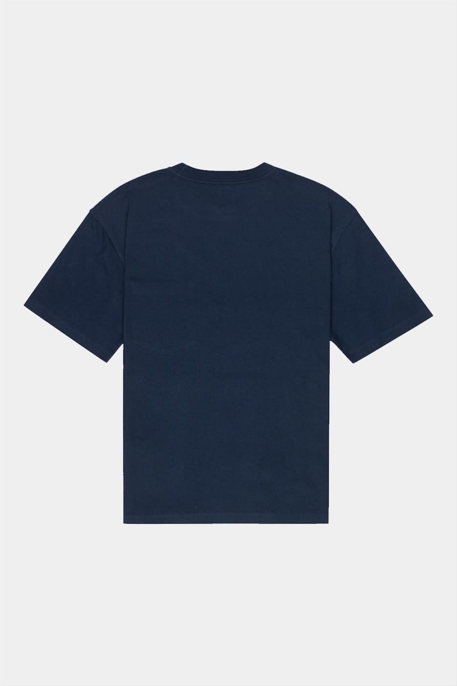 Element - Donkerblauwe Basic Pocket Label T-shirt
