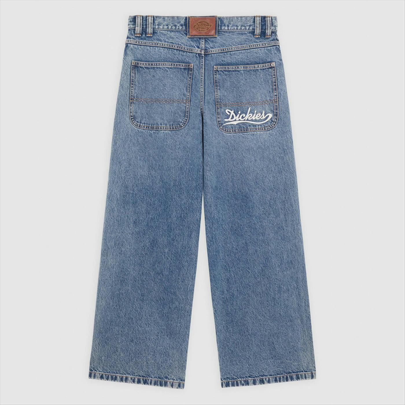 Dickies - Blauwe Loose Wave jeans