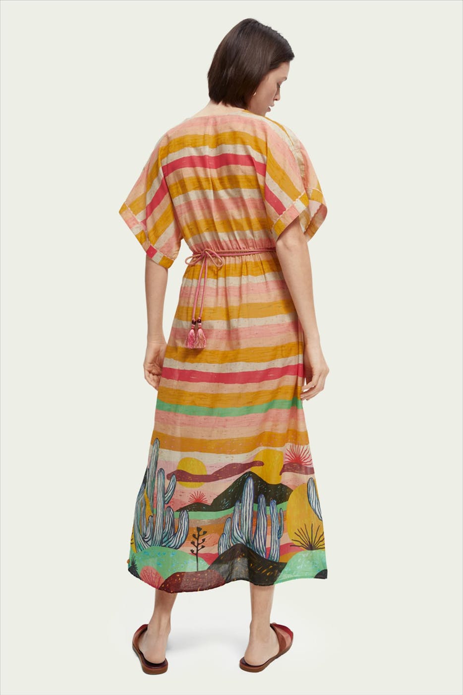 Scotch & Soda - Multicolour Kaftan jurk