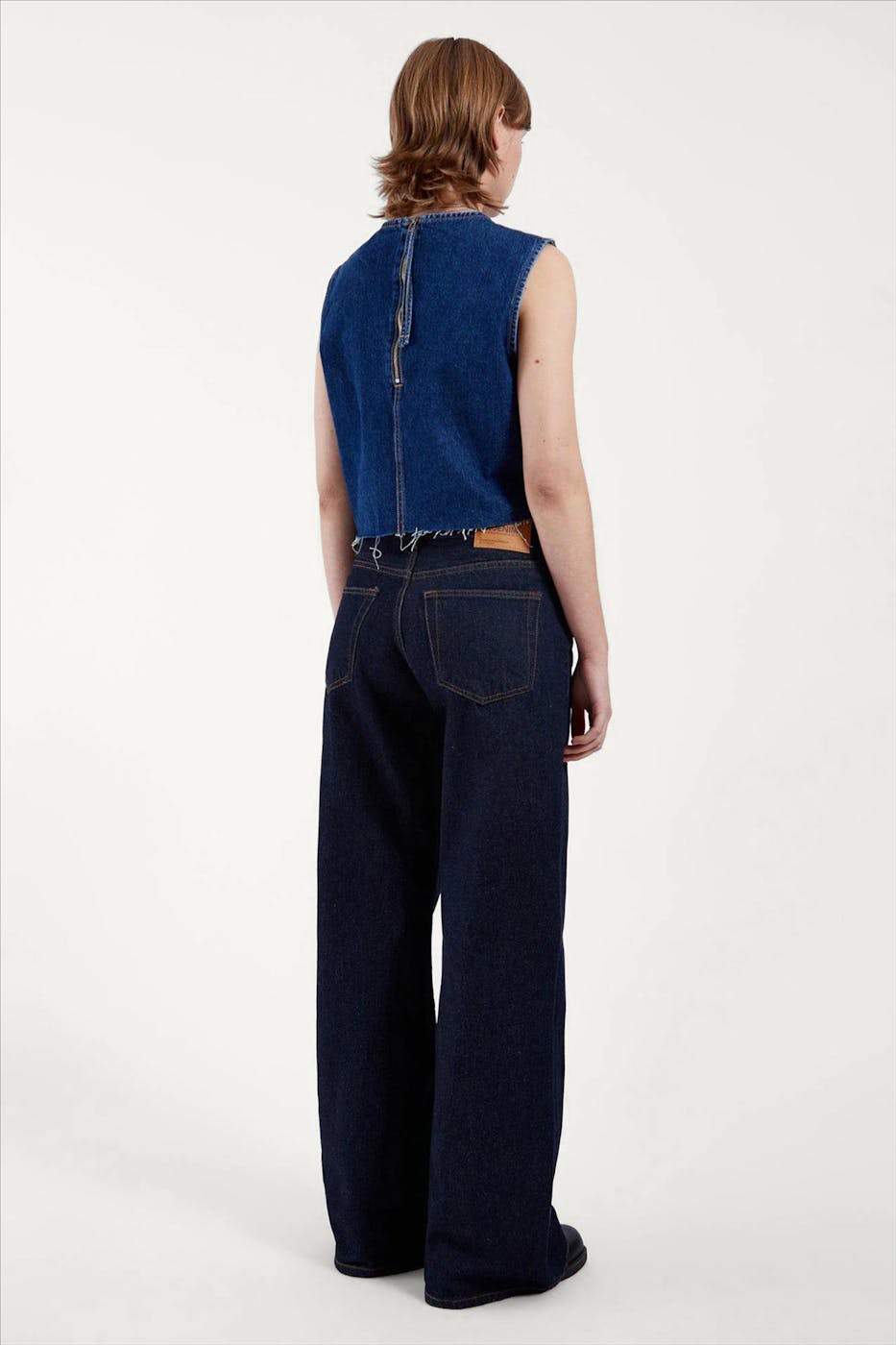 Dr. Denim - Donkerblauwe Stream Rinse jeans