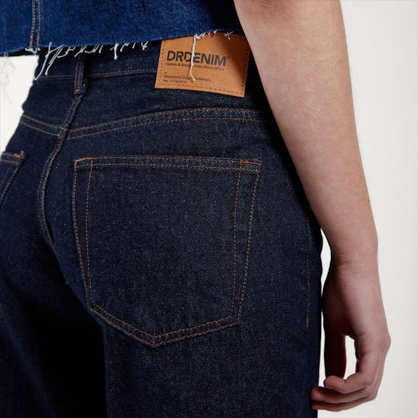 Dr. Denim - Donkerblauwe Stream Rinse jeans