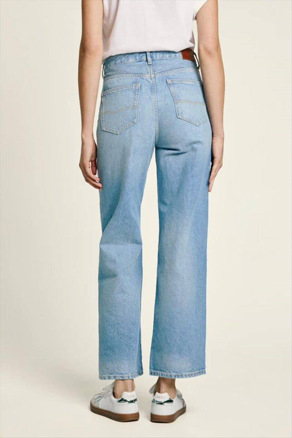 Pepe Jeans London - Blauwe Lexa straight jeans