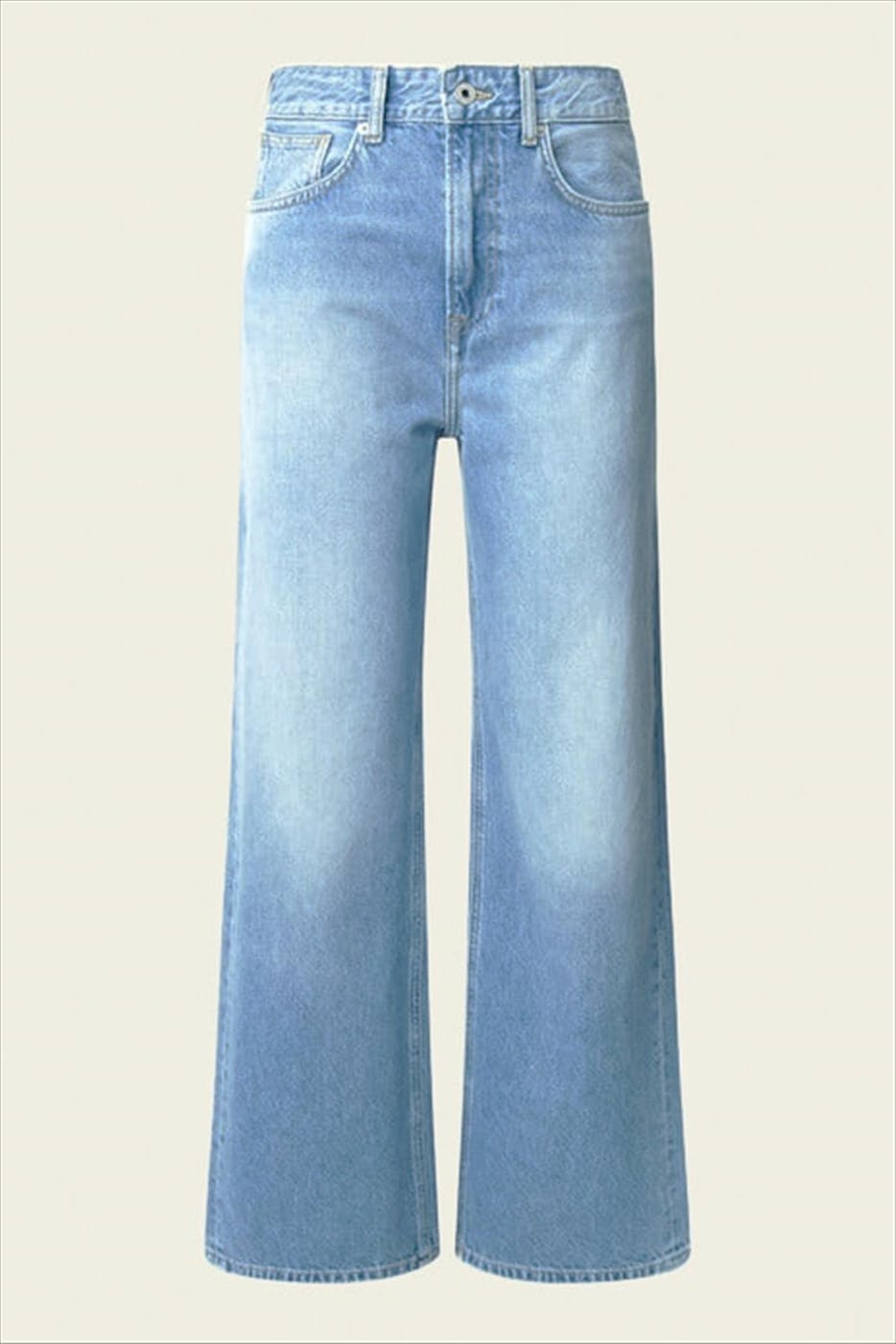 Pepe Jeans London - Lichtblauwe Lexa straight jeans