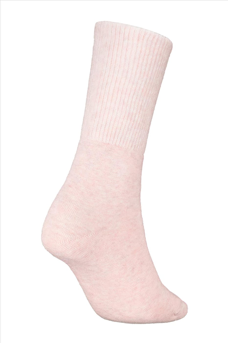 Calvin Klein - Lichtroze Long Home sokken