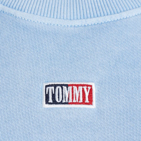 Tommy Jeans - Lichtblauwe Timeless sweater