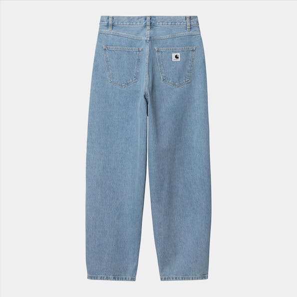 Carhartt WIP - Lichtblauwe Brandon loose straight jeans