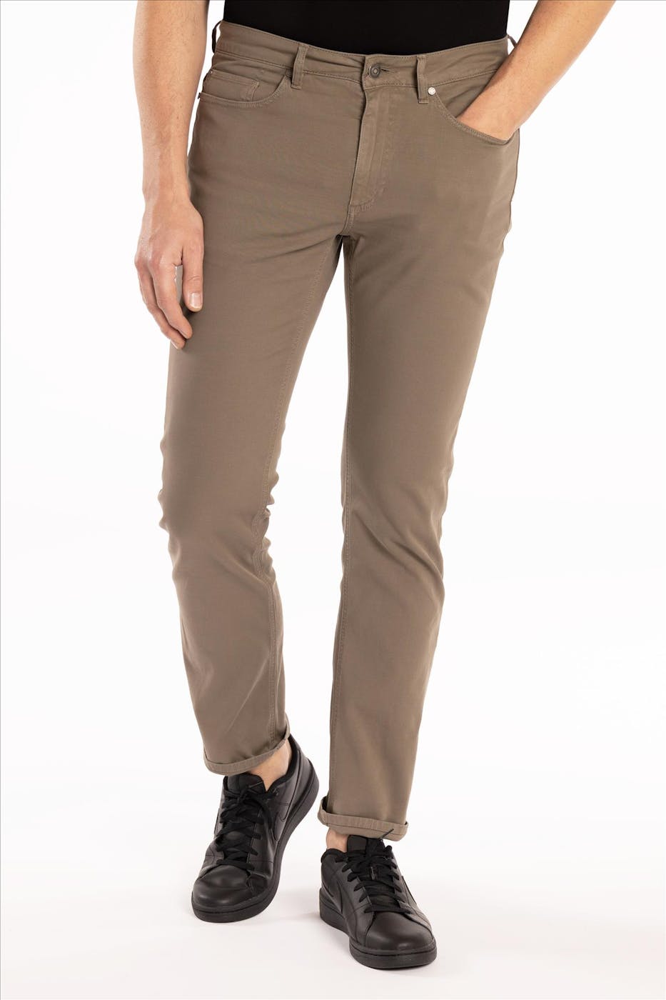 Lee Cooper - Taupe 116ZP Straight Fit jeans