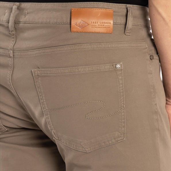 Lee Cooper - Taupe 116ZP Straight Fit jeans