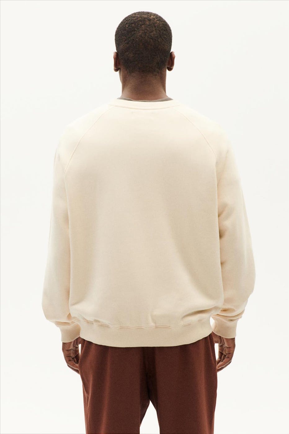 Thinking Mu - Ecru Nice Error sweater
