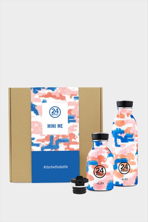 24 bottles - Witte-multicolour Mini Me Urban Bottle giftbox