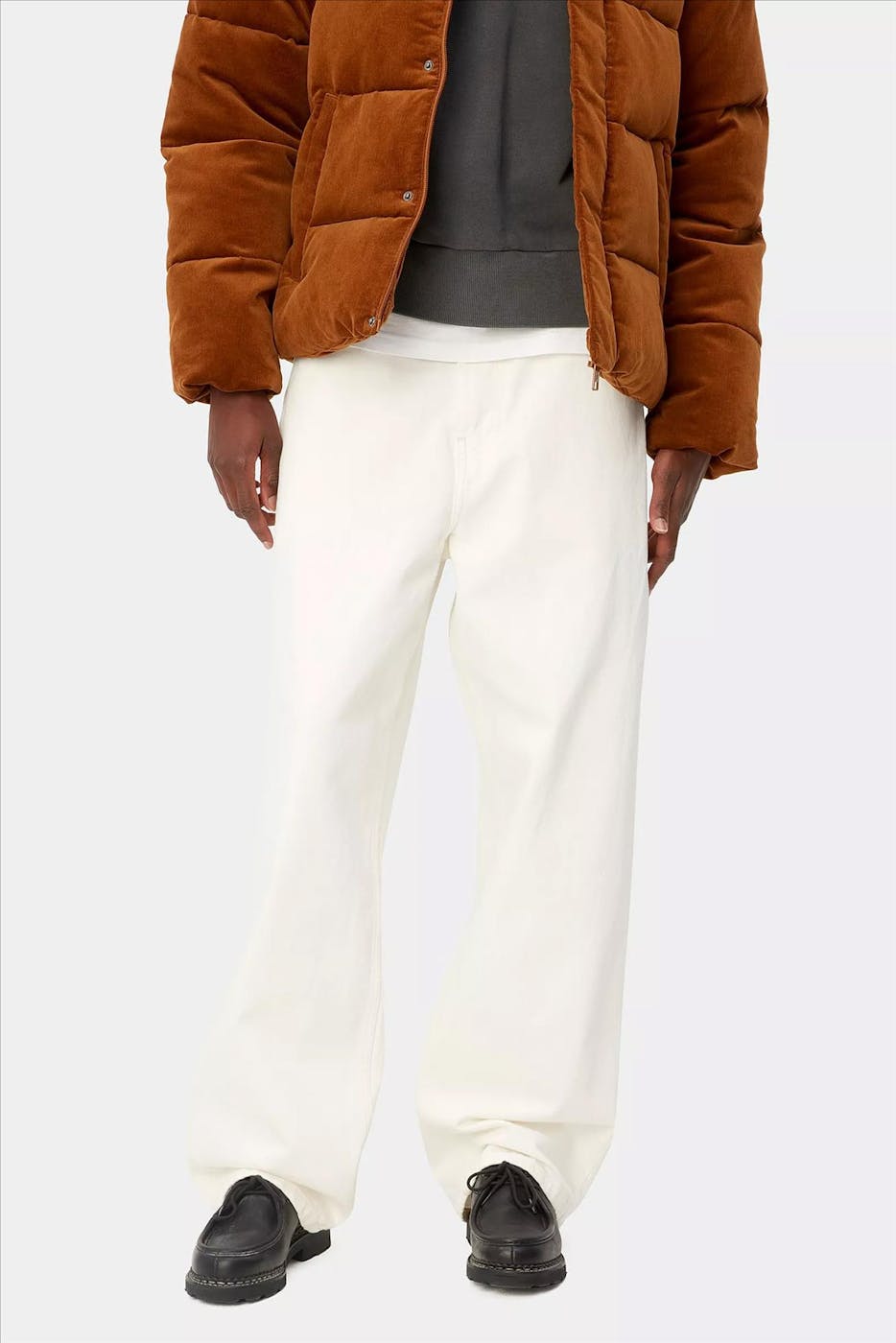 Carhartt WIP - Witte Brandon jeans