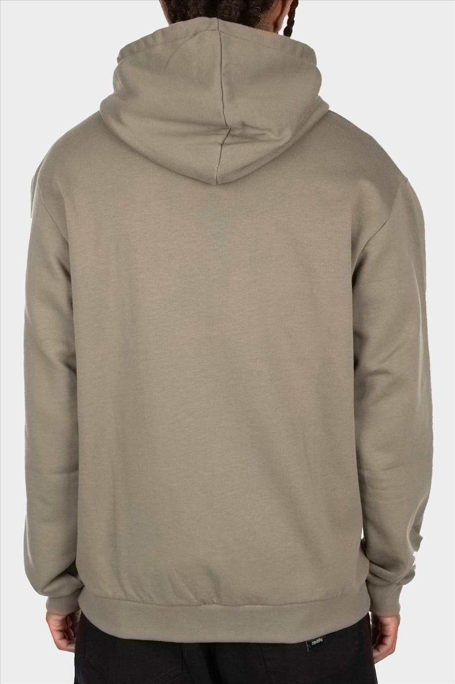 Iriedaily - Taupe Mini Flag Zip hoodie