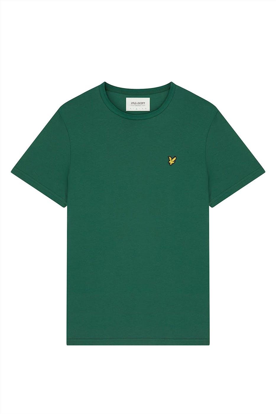 Lyle & Scott - Groene Plain T-shirt