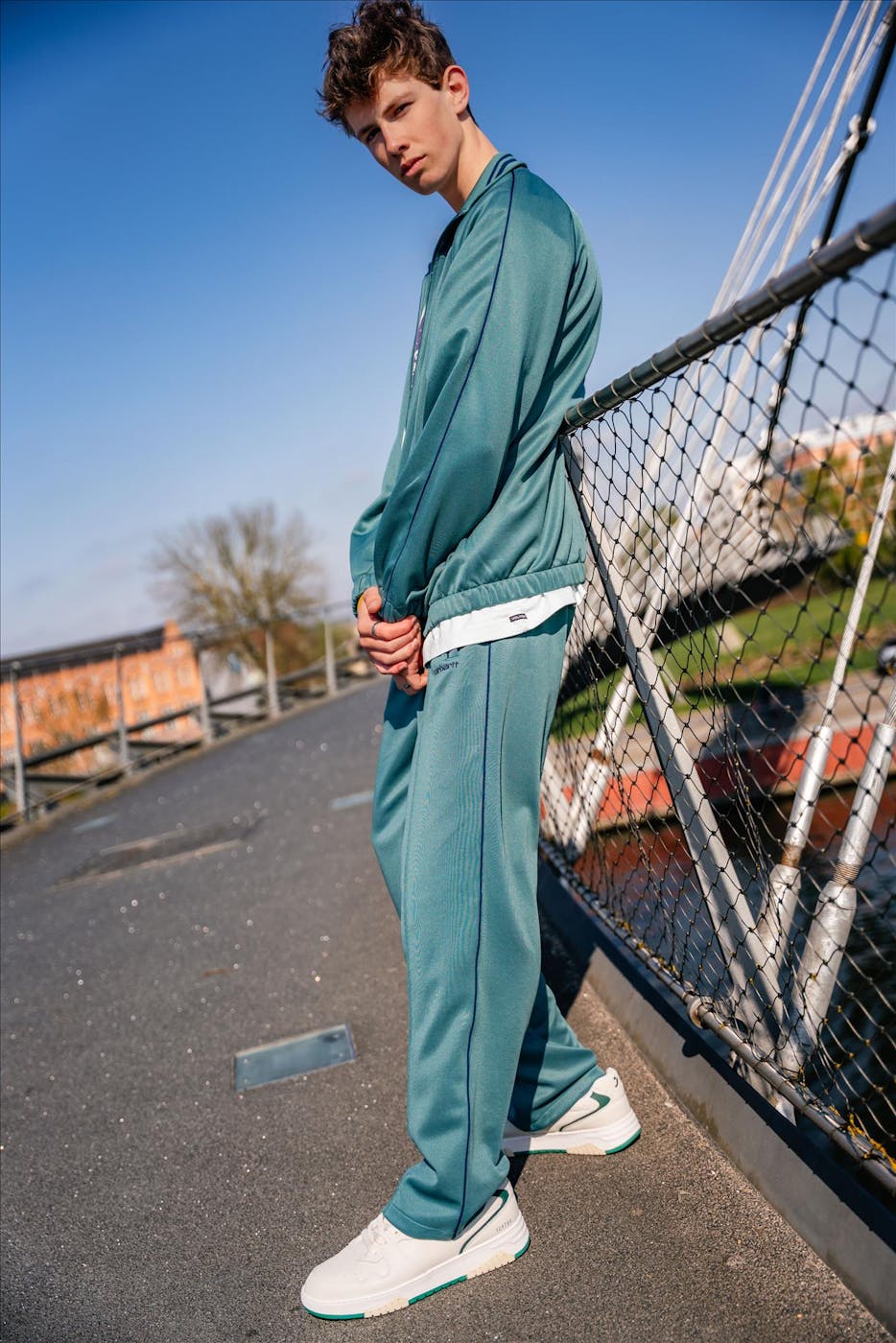Carhartt WIP - Groene Benford broek