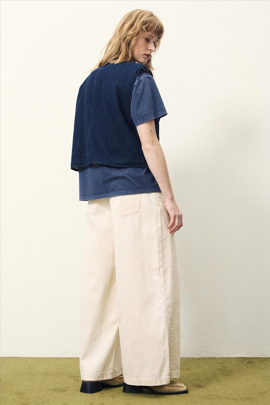 FRNCH - Ecru Agatha broek