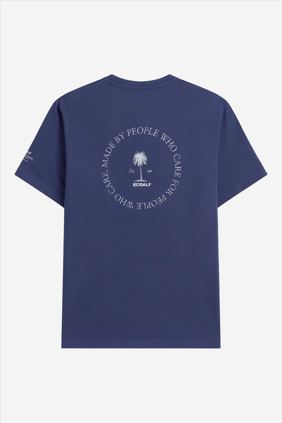 ECOALF - Middenblauwe Fenoa T-shirt