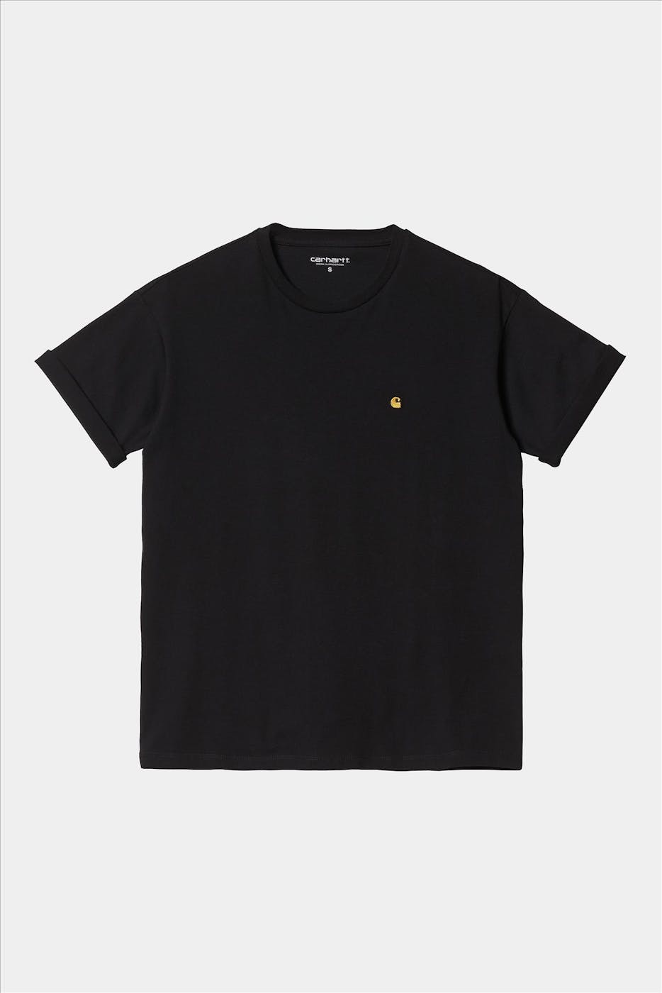 Carhartt WIP - Zwarte basic Chase T-shirt