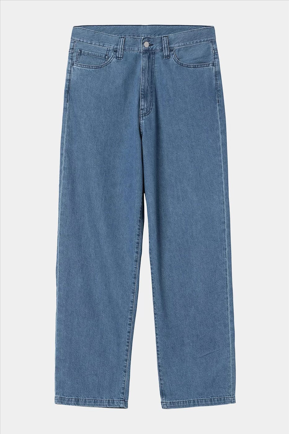 Carhartt WIP - Donkerblauwe Lucas loose tapered jeans