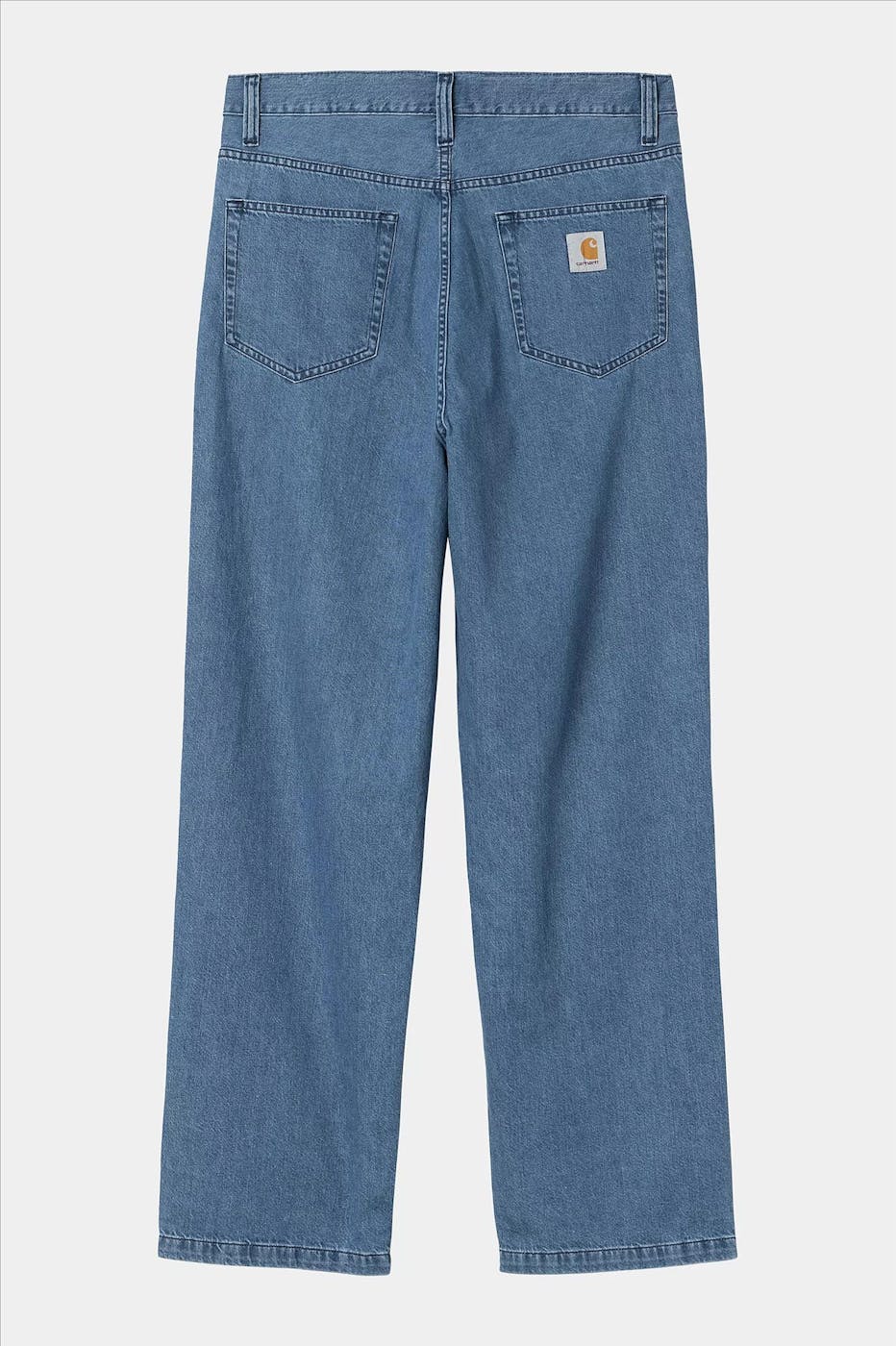 Carhartt WIP - Donkerblauwe Lucas loose tapered jeans