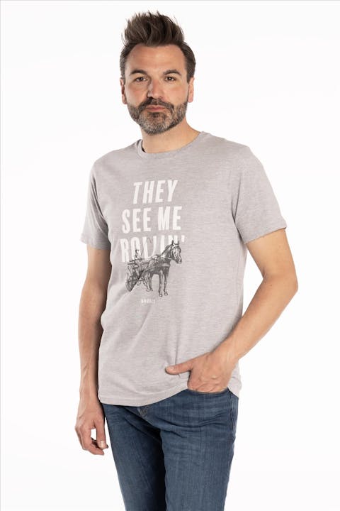 Brooklyn - Grijze Local Heroes T-shirt Brugse Koets