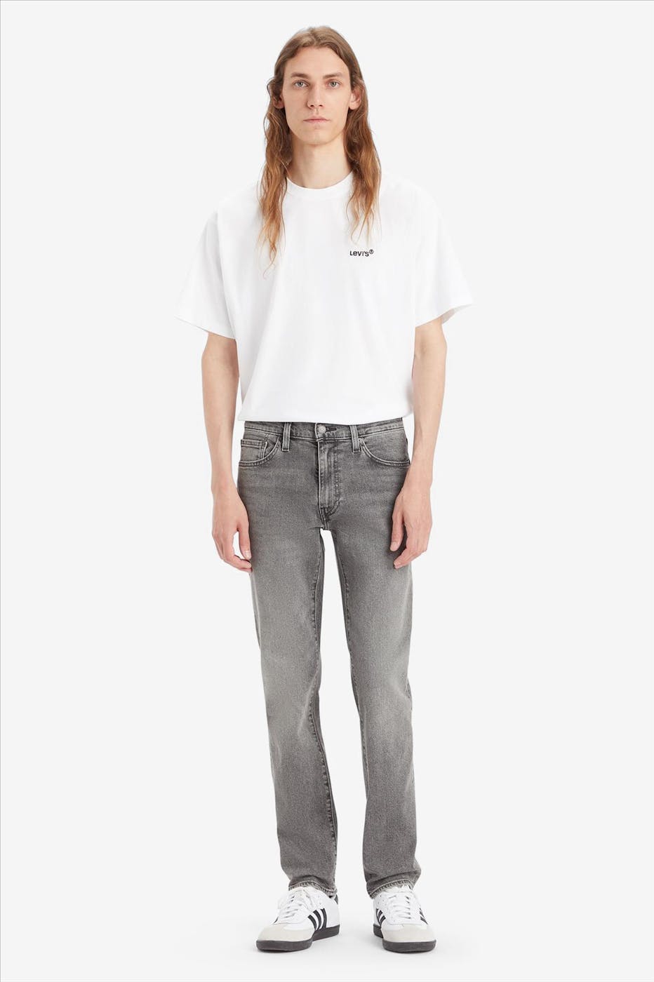 Levi's - Grijze 511 slim jeans