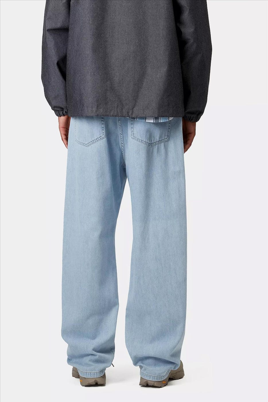 Carhartt WIP - Lichtblauwe Lucas loose tapered jeans