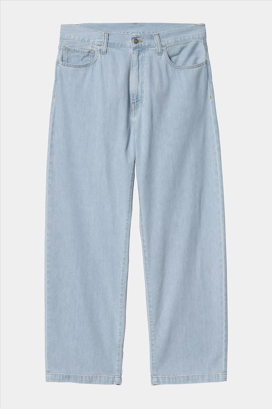 Carhartt WIP - Lichtblauwe Lucas loose tapered jeans
