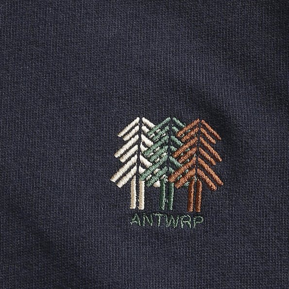 Antwrp - Donkerblauwe Nature sweater