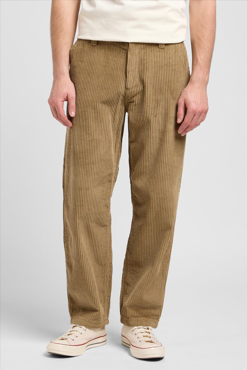 Lee - Beige Loose Straight workwear chino