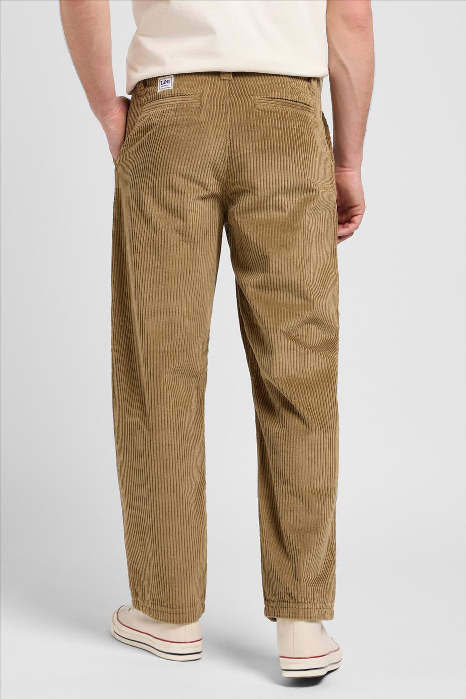 Lee - Beige Loose Straight workwear chino
